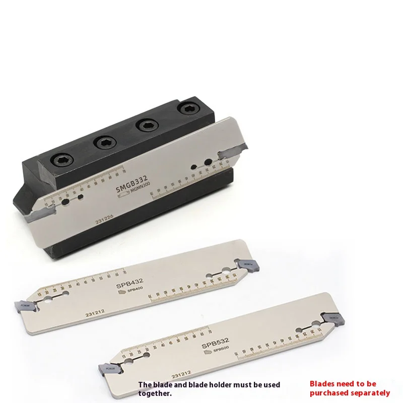 

SMGB26 SMGB32 Cutting Tool Holder CNC Blade Slotting Knife With White High Quality Spring Steel SMBB Handle Suitable MGMN/MGGN