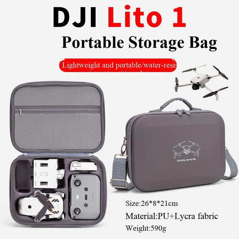 

For DJI Lito X1 drone Storage Bag Carrying Case Shoulder Bag Accessories RC Handbag for Lito 1 Hardshell Box