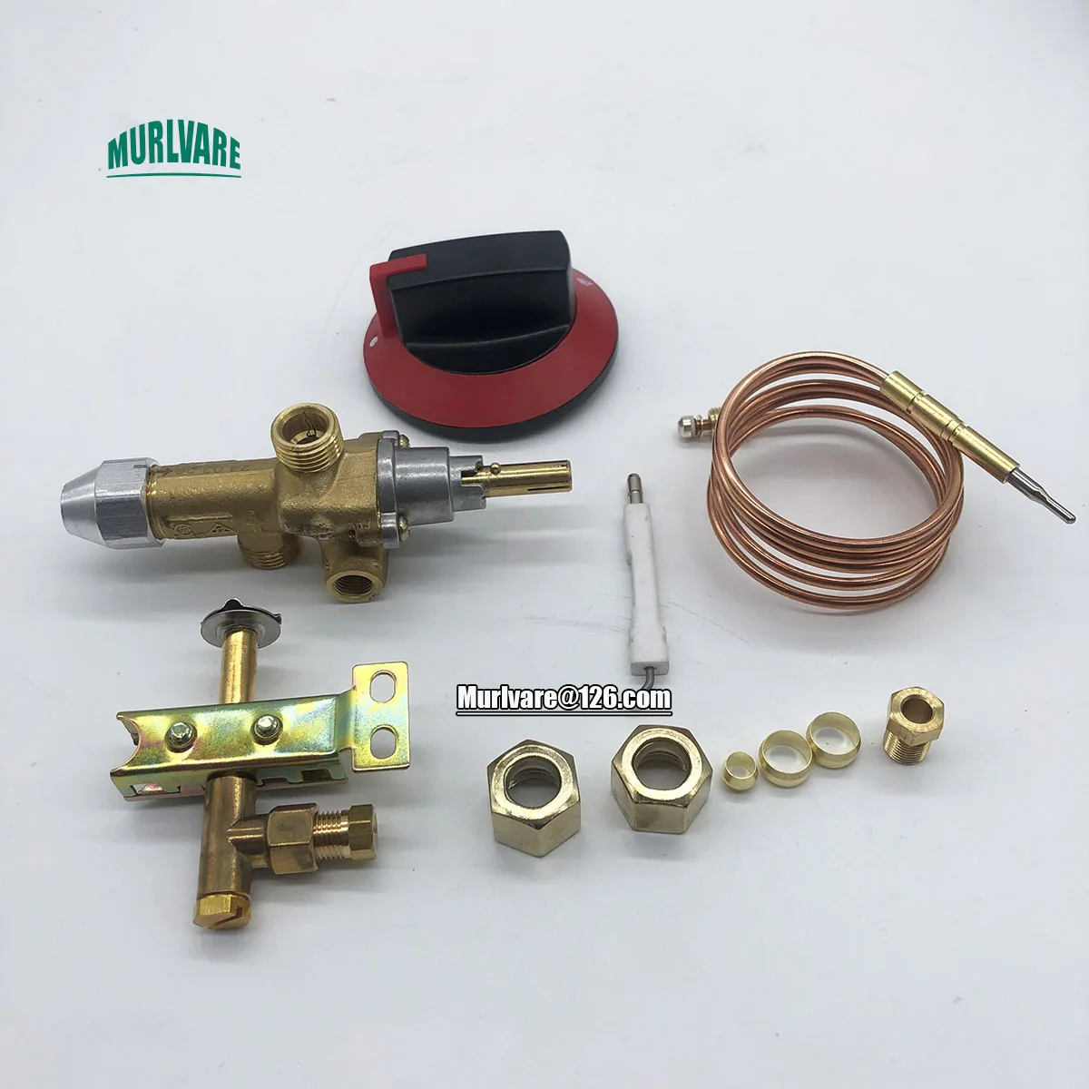 

Flameout Protection Valve Gas Safety Valve With Pilot Burner For Electrolux ZANUSSI MARENO PEL21S CE0085 AQ0608 Cooker Replace