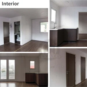 House20ft luxury transport container 40 feet house expandable container prefabricated apartment container 6 Main Sales House Container Prefabricated - №6