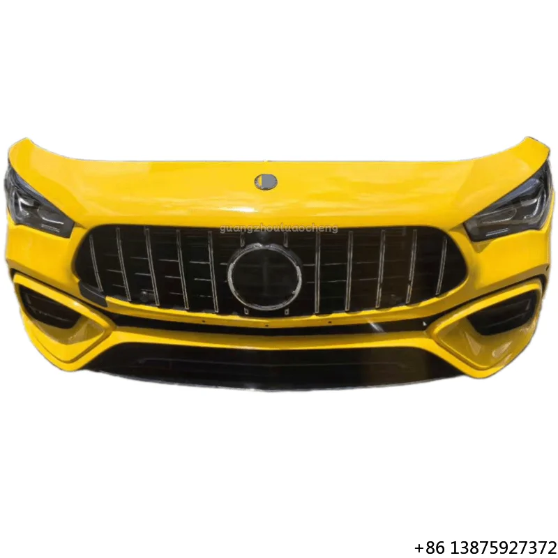 For  CLA W177 AMG-GT50 Amg-gt53 Front Bumper Kit with Grille and Headlights High Quality Car Parts