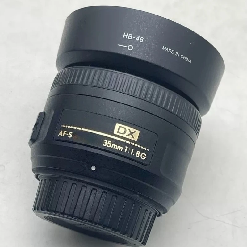 95% New Genuine AF-S DX 35mm F1.8 G Lens Auto Focus Lens For Nikon DX DSLR D3200 D3400 D5300 D7100 D7200