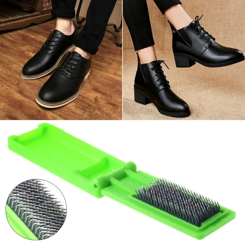 Plastic Suede Sole Wire Shoe Brush Cleaners Ballet Dance Shoes Cleaning Brushes Drop Shipping