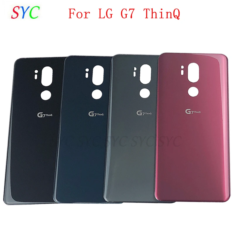 Obudowa pokrywy baterii tylnych drzwi do LG G7 ThinQ G710EM G710PM G7 + części naprawcze tylnej pokrywy