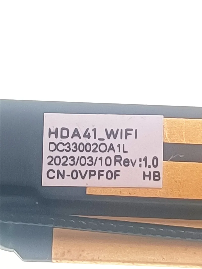 For Dell Latitude 9430 2-in-1 9430 2-in-1, Antenna HDA41 WIFI Wireless, Signal Line DC33002OA1L VPF0F 0VPF0F