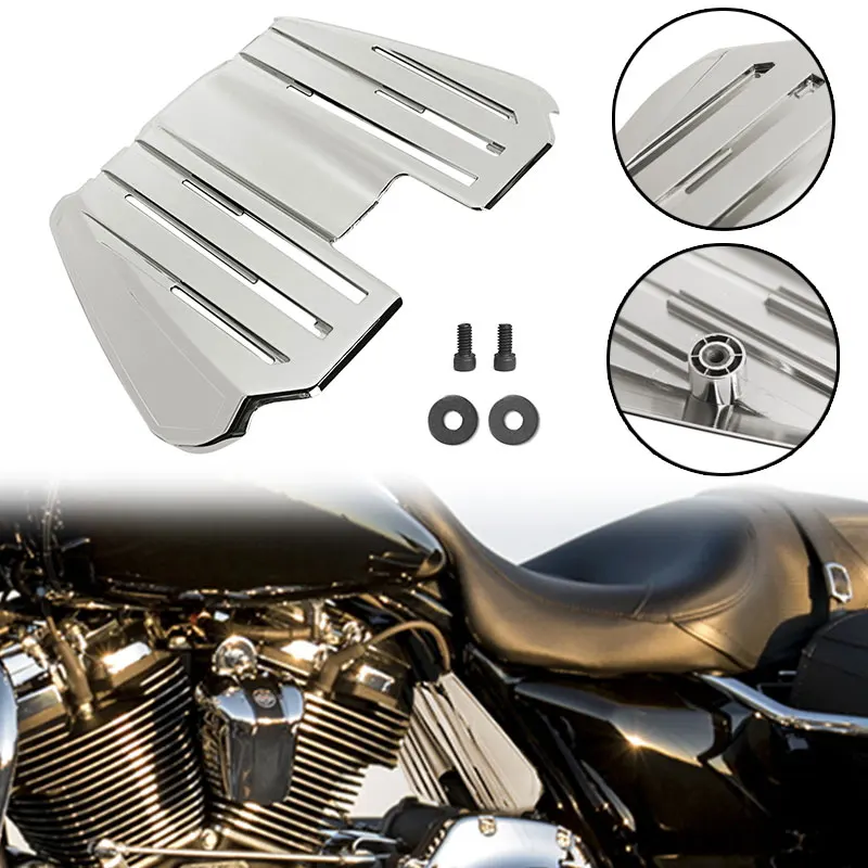 

Chrome Motorcycle Spark Plug Wire Cover For Harley Touring Road King Electra Street Glide Road Glide FLH/T FLHT 2017-2022