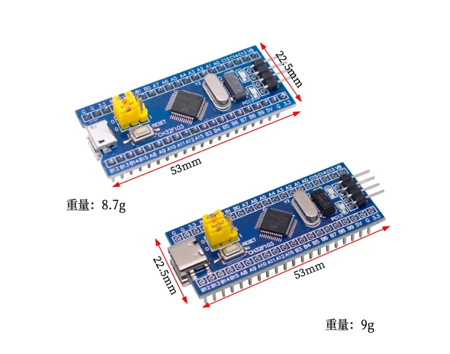 وحدة لوحة نظام اللوحة الأساسية ذات الواجهات الدقيقة المزدوجة من النوع C لتصنيع الإلكترونيات والنماذج الأولية #3