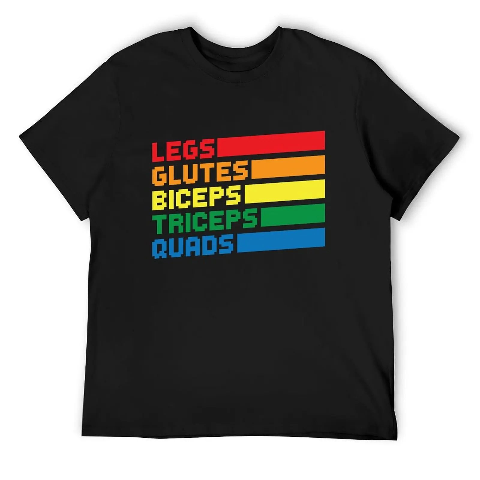 

Legs Glutes Biceps Triceps Quads LGBTQ T-Shirt oversized graphic tee oversizeds for a boy men clothings