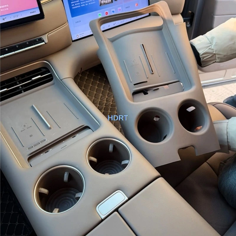 For MG IM6/IM LS6 2026 + Car Styling Center Console Gear Shift Storage Box Dust Proof Pad Container Organizer Cover Accessories