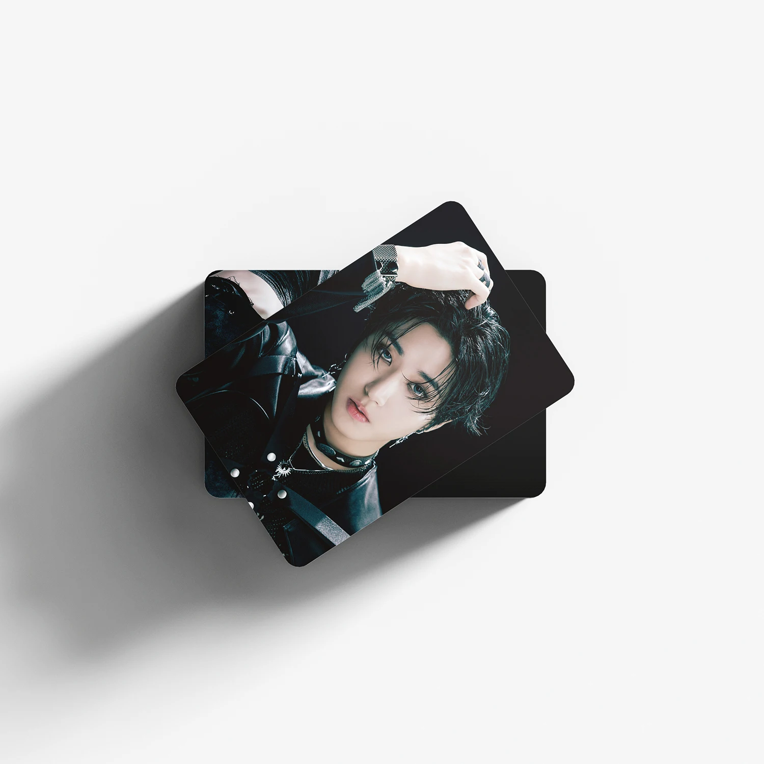 55 Tarjeta gigante especial del día de la banda de niño coreano Felix Hyunjin Tarjeta de onda coreana KPOP Tarjeta pequeña casera