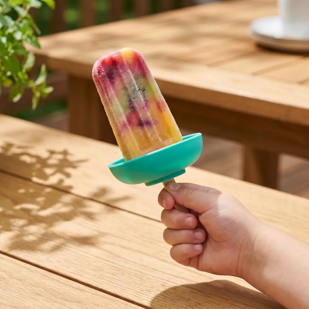 Drip Free Silicone Anti-Drip Ice Cream Holder Anti-Flow Mess Free Ice Cream Protector Drip Proof Ice Cream Support Trailer Home
