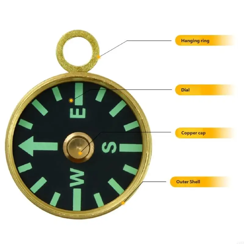 Compacts Tactically Compasses with Quickly Response Magnet and Detachable Hook for Survival Gears and Hiking 24BD