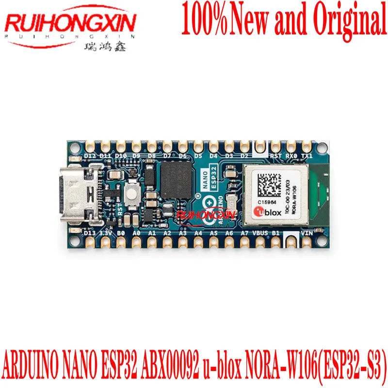 Spot Arduino Nano ESP32 Italian original programming learning main control development board ABX00092