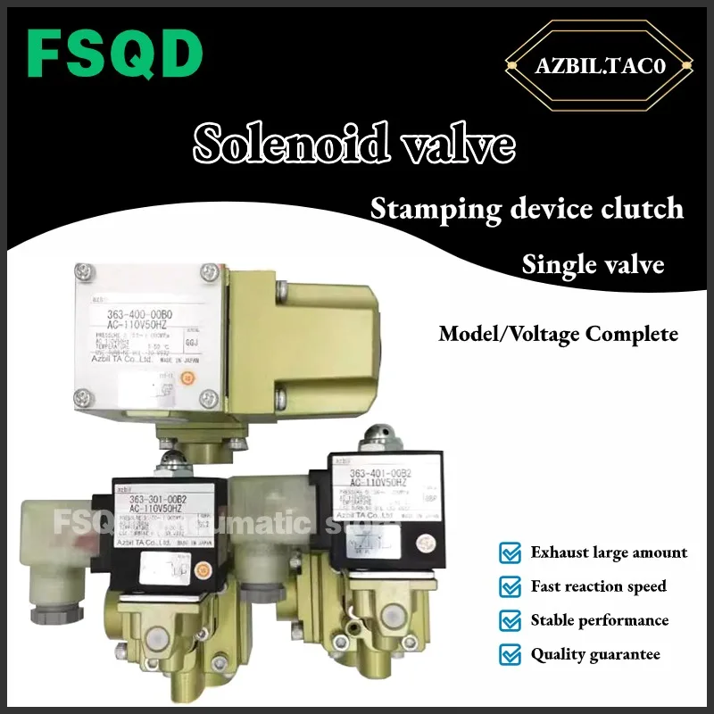 

363-400 401 301 300-00B0 00B0 10B2 00B2 01B2 11B2 368-800 801 601 600-00B0 00B2 10B2 Azbil.TACO Solenoid valve pneumatic tool