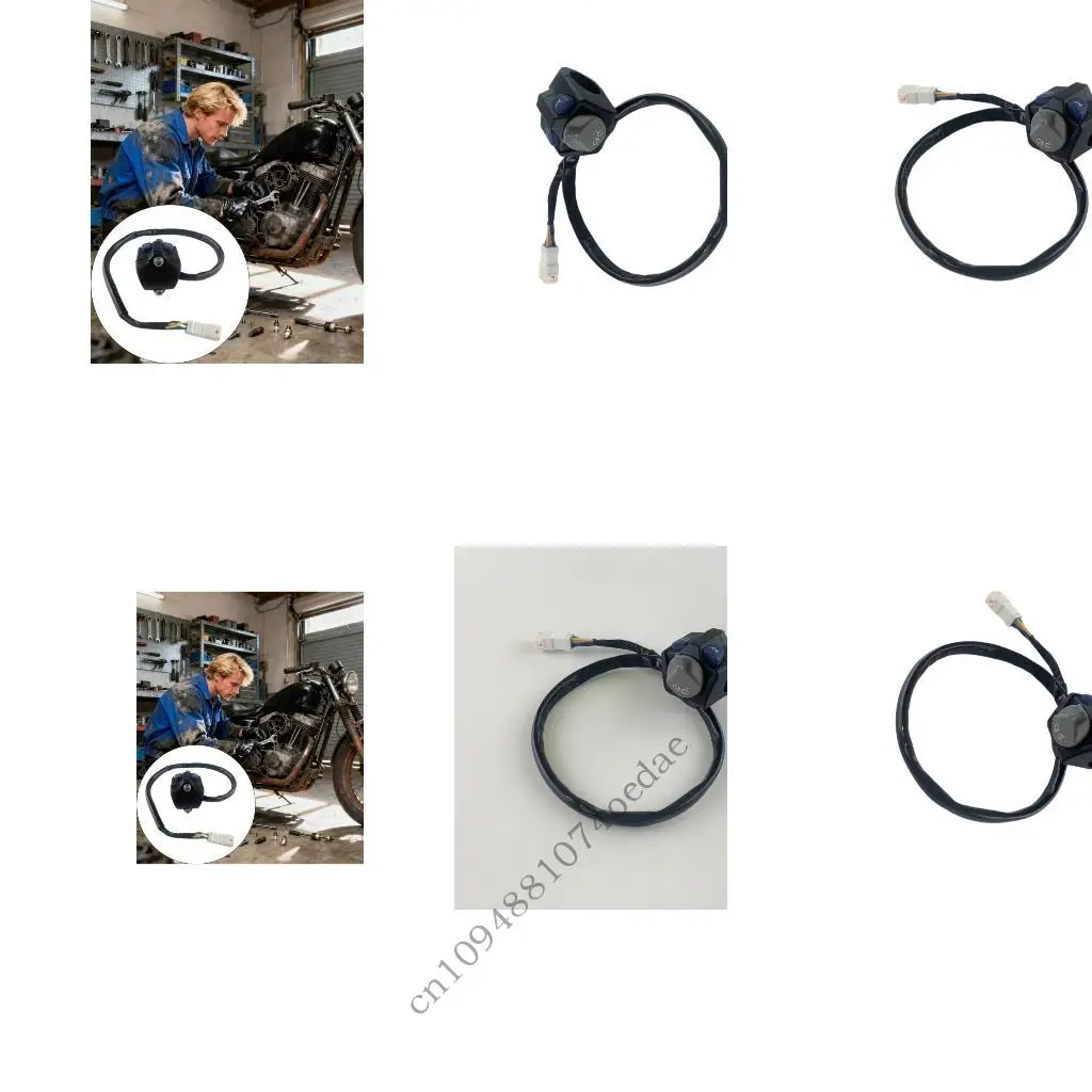 

22mm Motorcycle Handlebar Switches Horn Turn Headlight Controller Switches