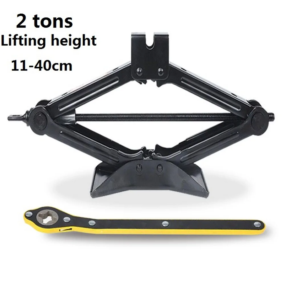 

2T Car Jack General Hand-operated Scissor Jack Horizontal Type Car Truck Jack Foldable Auto Lifting Car Repair Tools