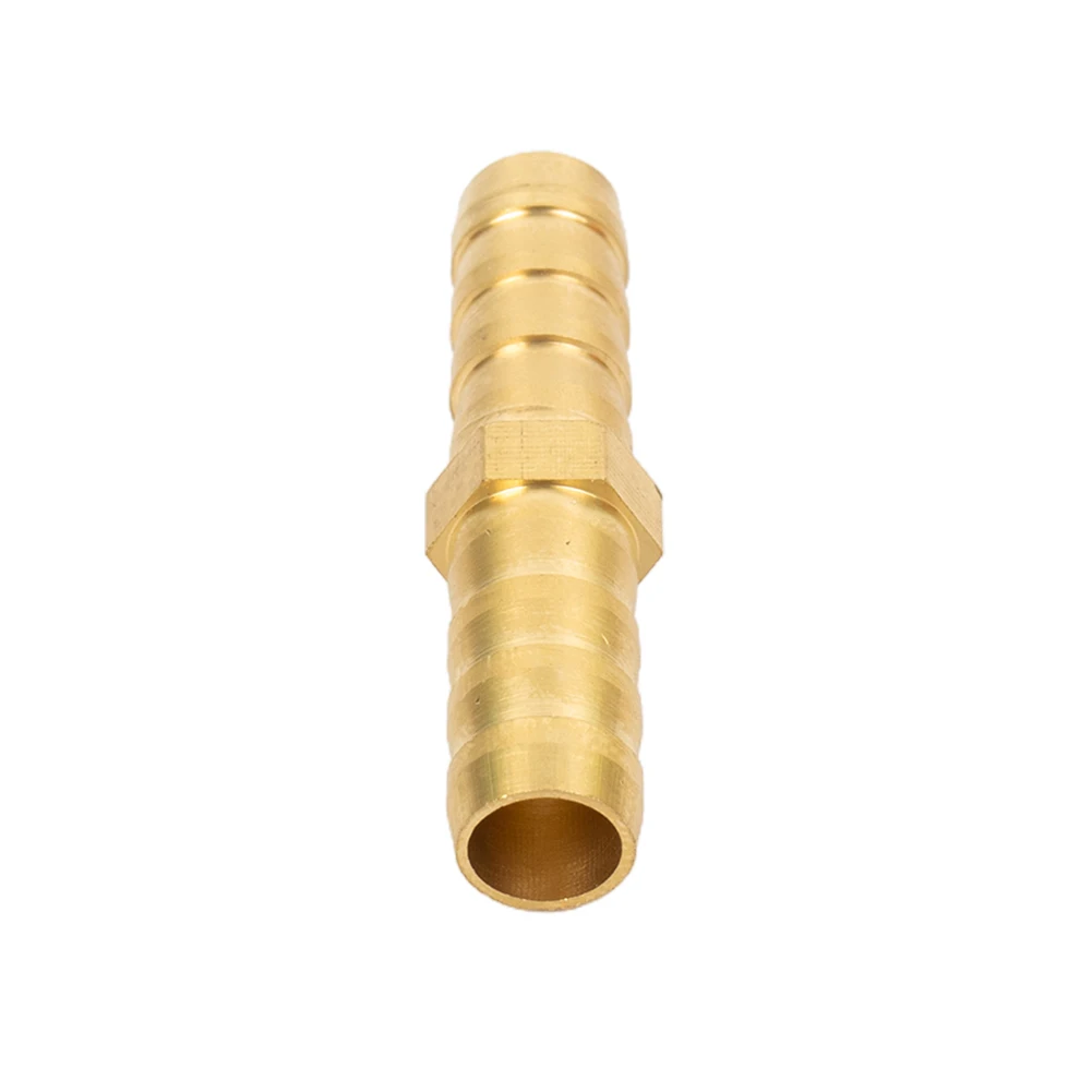 Connector Pipe Joint Replacement Circular For Air Liquid 2-Way Straight Adapter Water Connection Fitting Forging