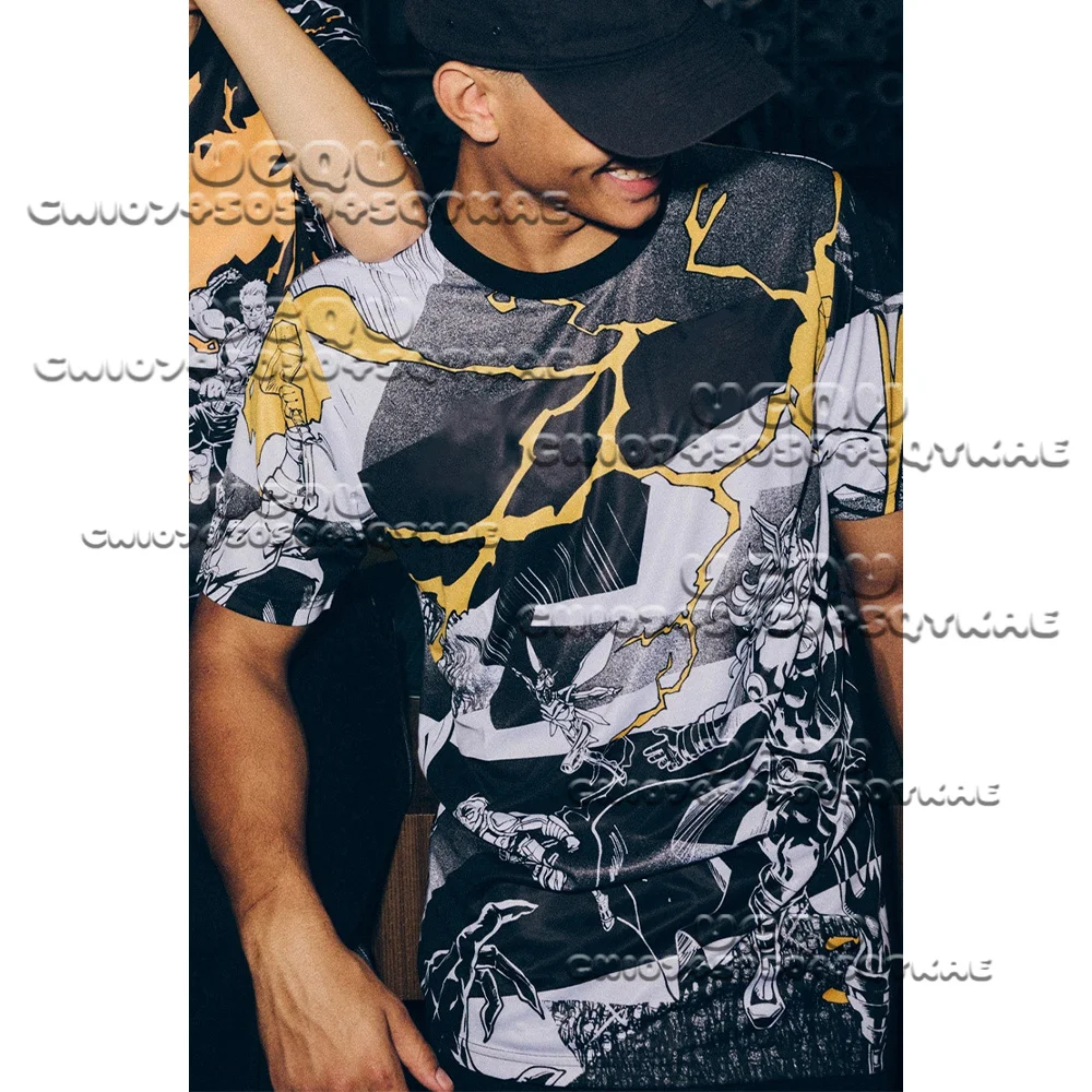 أحدث قطع علوية رياضية شبكية قابلة للتنفس للجنسين لعام 2026 للأطفال والرجال والنساء طبعة خاصة من الأعجوبة تي شيرت للأطفال صيفي #3