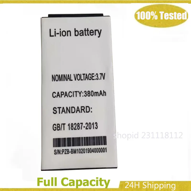 Battery For L8star BM10 BM30 BM50 Mobile 350mAh Replacement Bluetooth Phone