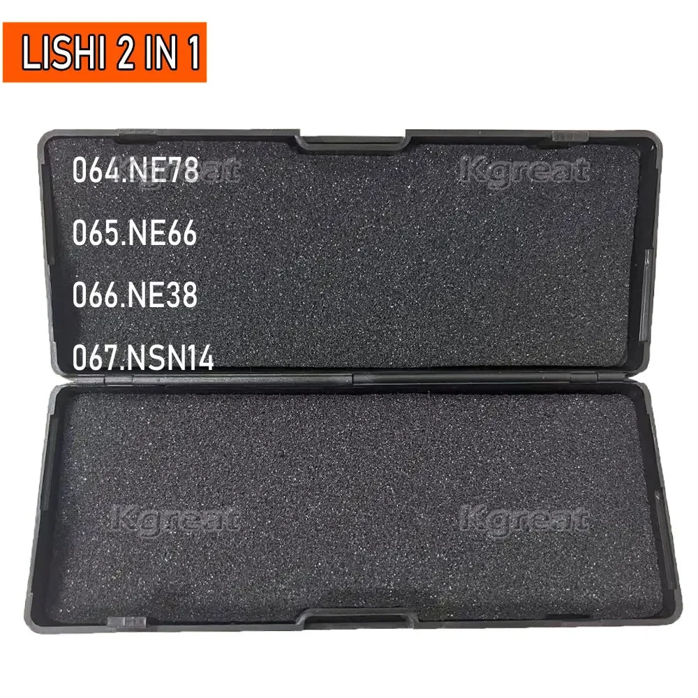 049-067 Lishi 2 in1 KIA3R KW14 K9 KY14 MAZ24 for Laguna3 MAZDA2014 MIT8 MIT11 MIT9 NE71R NE72 NE78 NE66 NE38 NSN14 LocksmithTool