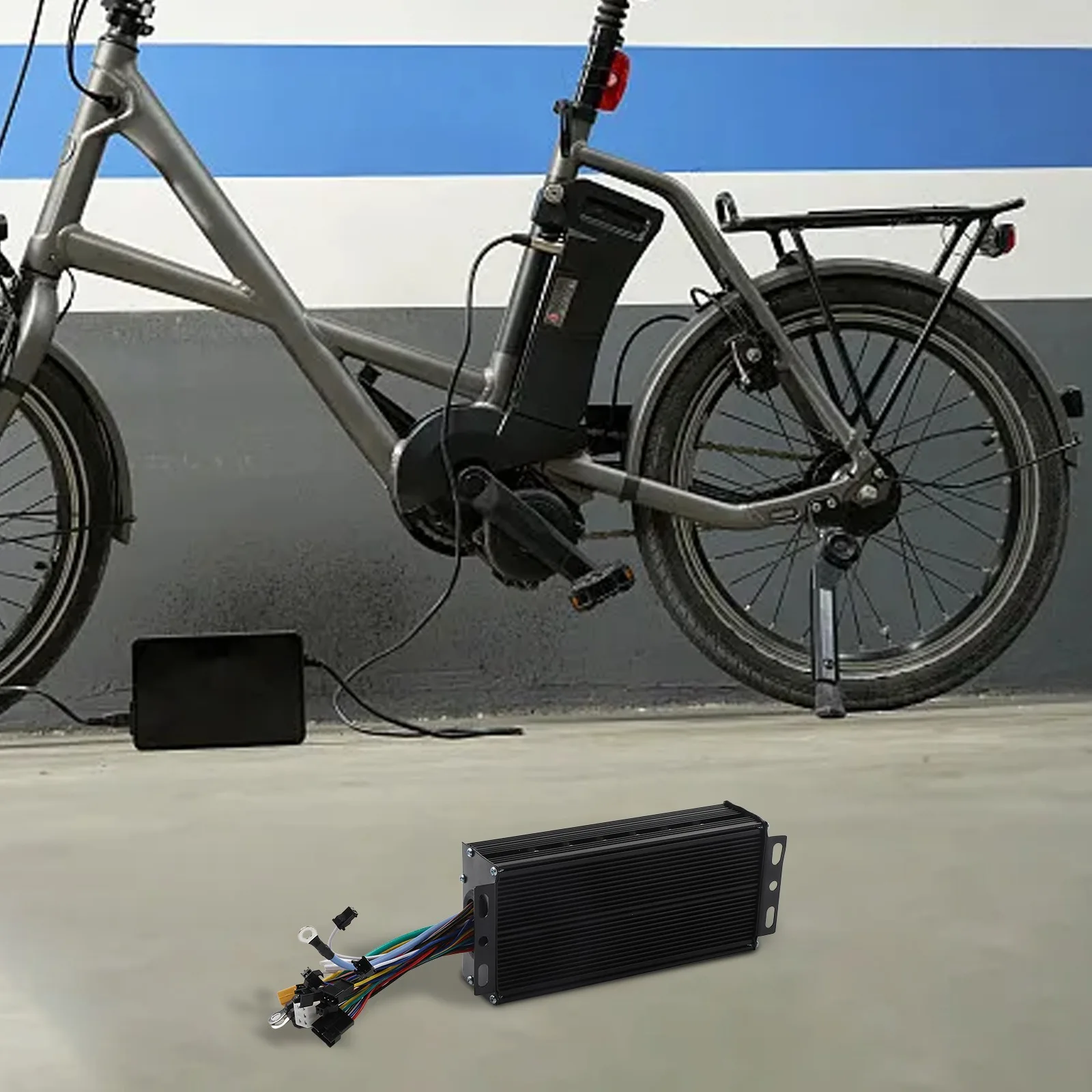 Electric Bicycle 740g E-bike Controller Communication Protocol Stable Speed Control Thermal Overloading Protection