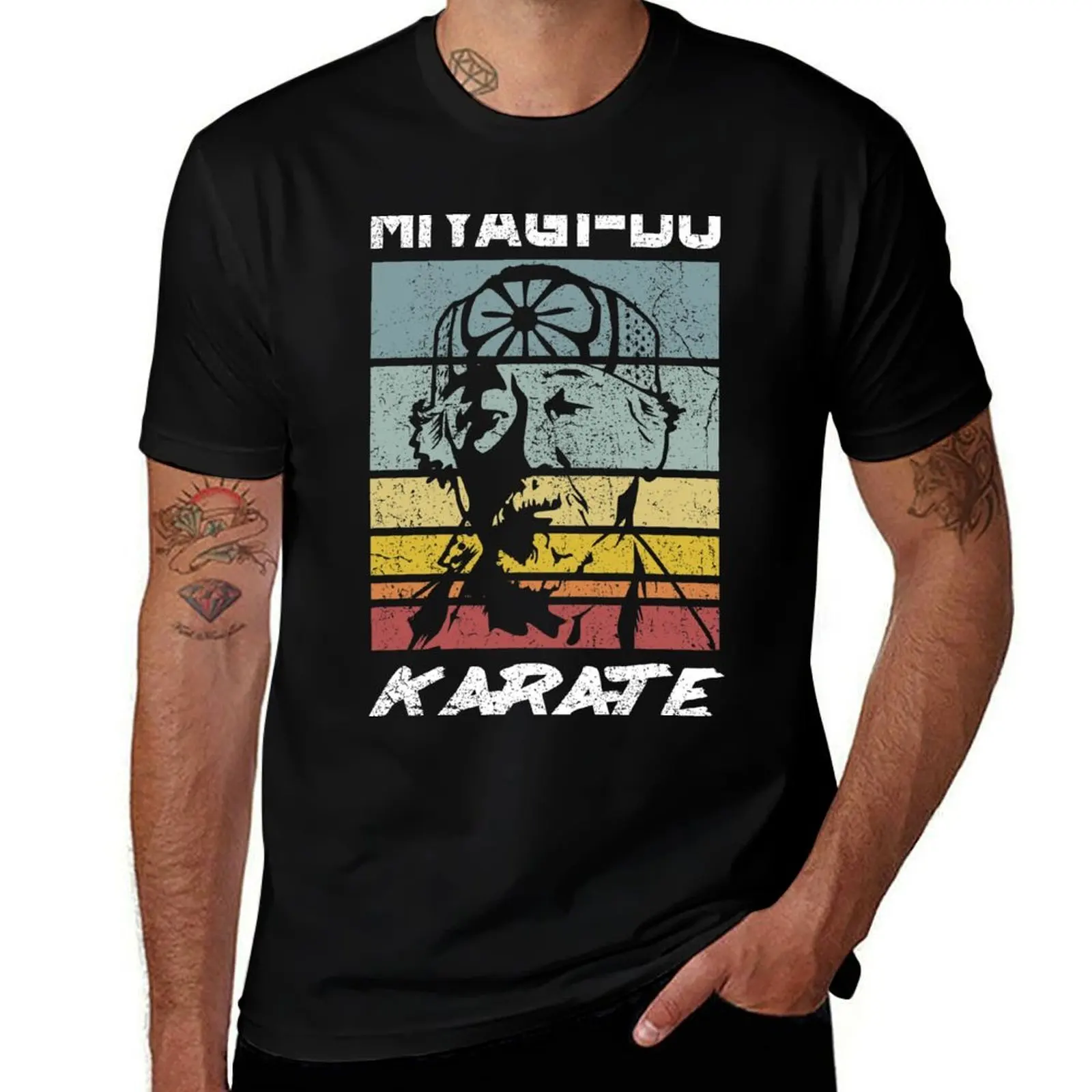 

Vintage Miyagi-Do Karate Master Martial Arts T-Shirt man t shirt graphic g man t shirts for men T-Shirt