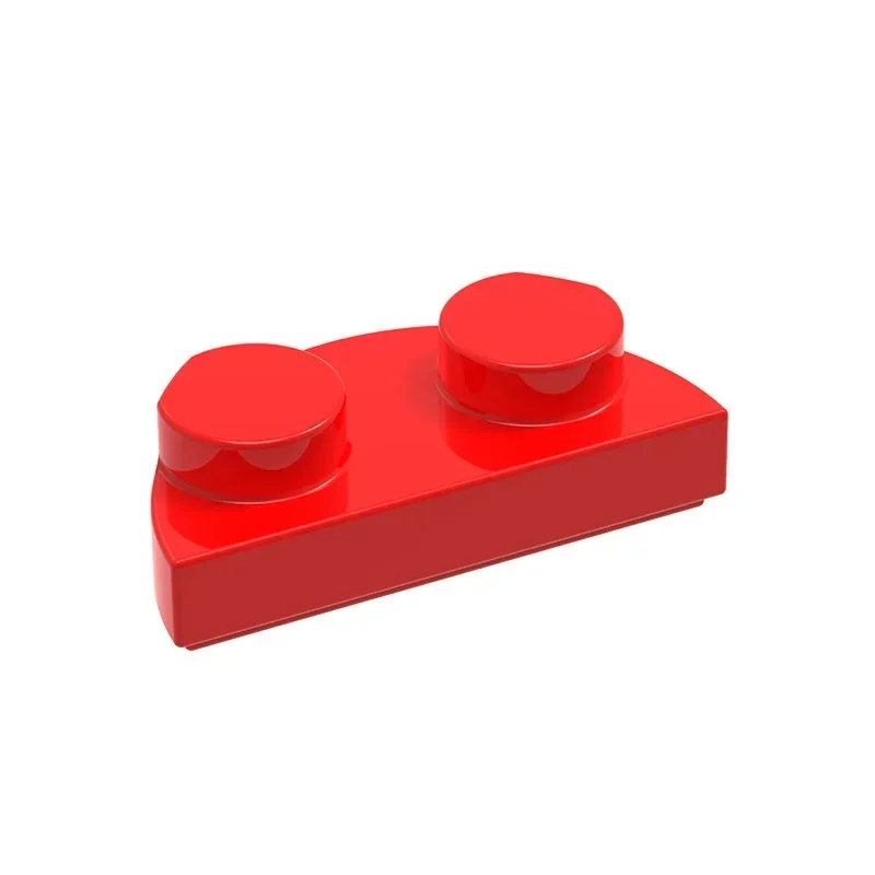 MOC 10PCS Short Semicircle 1745W With 2 Holes Building Blocks Circular Arc Plate Toy Birthday Idea DIY Especial Holiday Gifts