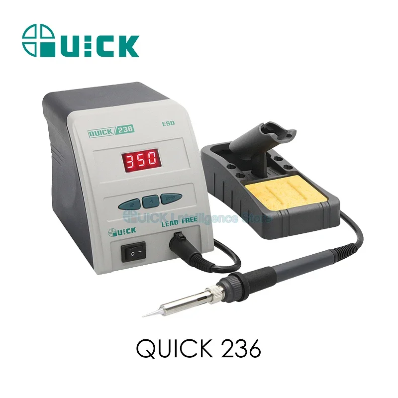 Soldering Station QUICK 236 High Frequency Welding Station Intelligent Lead-free Digital Display Electric Soldering Irons