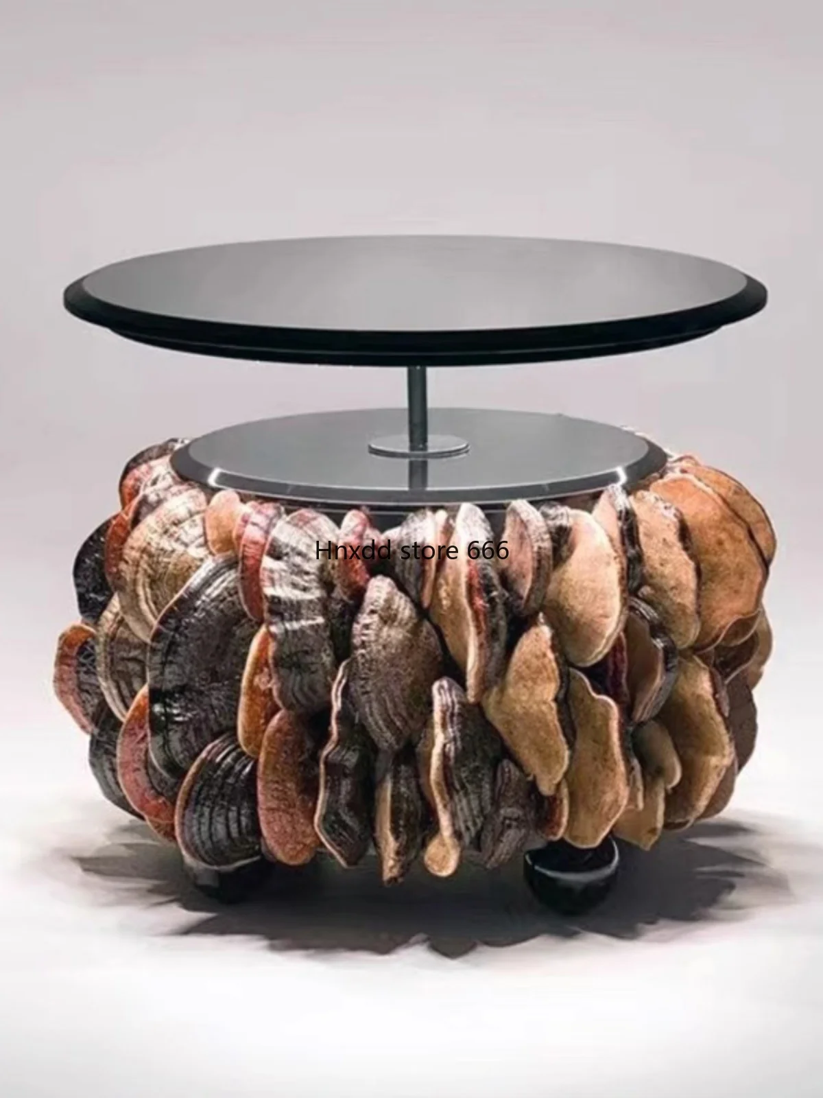 Italian coffee table luxury stone mushroom coffee table