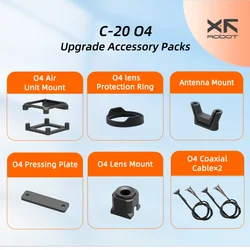 XF-C-20T Accessory ba FPV increased stability PTZ support DJI O3 CADDX  Walksnail camera support head chase control Mavlink Sbus