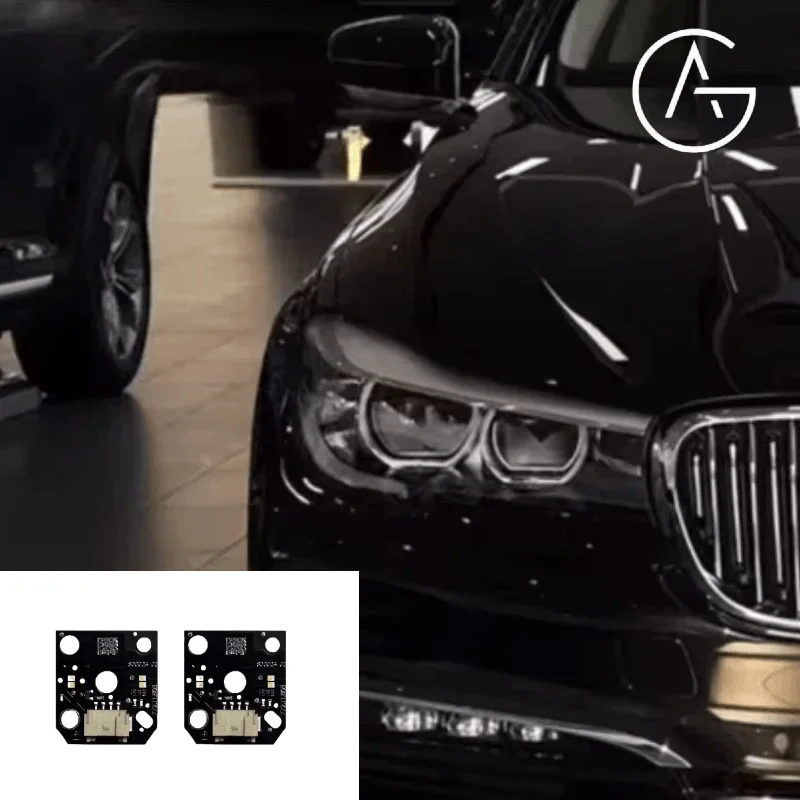 Yellow Angel Eyes For BMW G11 G12 7 Series Pre LCI DRL Daytime Running Light LED Circuit Board DRL Module Chips 2016 2017 2018