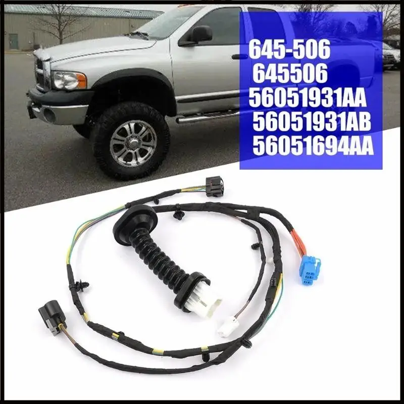 

Для 1500 2500 3500 4500 645506 56051931AA Хруск проволоки задней двери с кондиктором