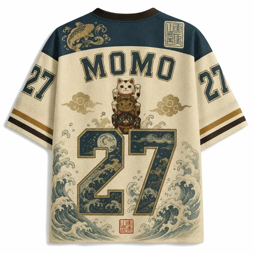 Summer Fashion New Design Japanese Fun Casual Good Luck Cat 3D Print Men Women's V-Neck Sports TShirt Street Y2K Family Clothing