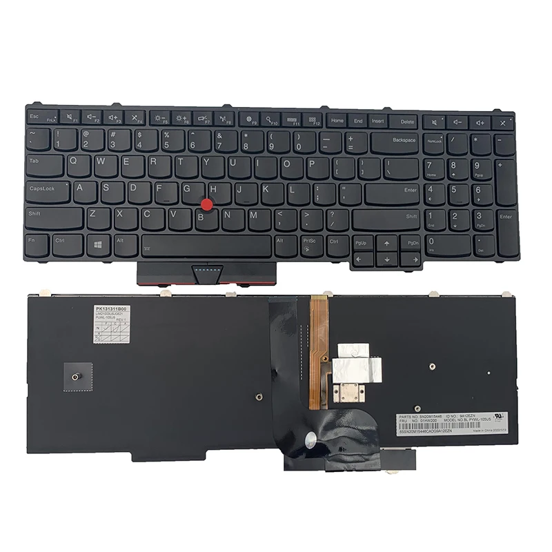 

US backlit Keyboard for Lenovo ThinkPad P50(20EN/20EQ) P70(20ER/20ES) 00PA329 00PA247