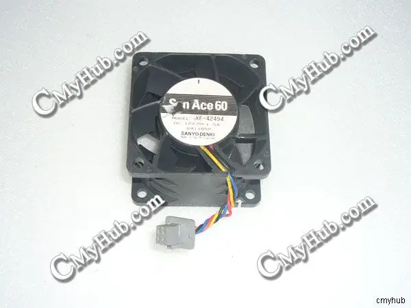 For DELL PowerEdge R720 R720xd R820 02MCD6 2MCD6 SanAce60 XF-42494 4Pin Server Cooling Fan SanAce60 San Ace 60 XF-42494