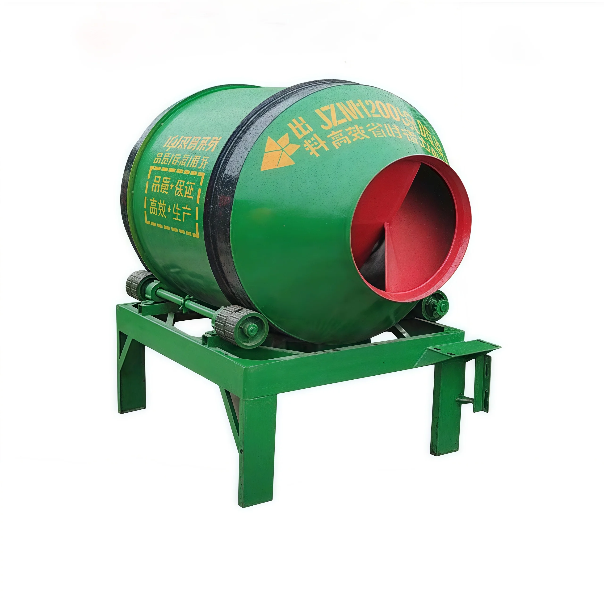 خلاط الخرسانة لموقع البناء الكهربائي لكريات التغذية ومحرك المكون الأسمنتي #2