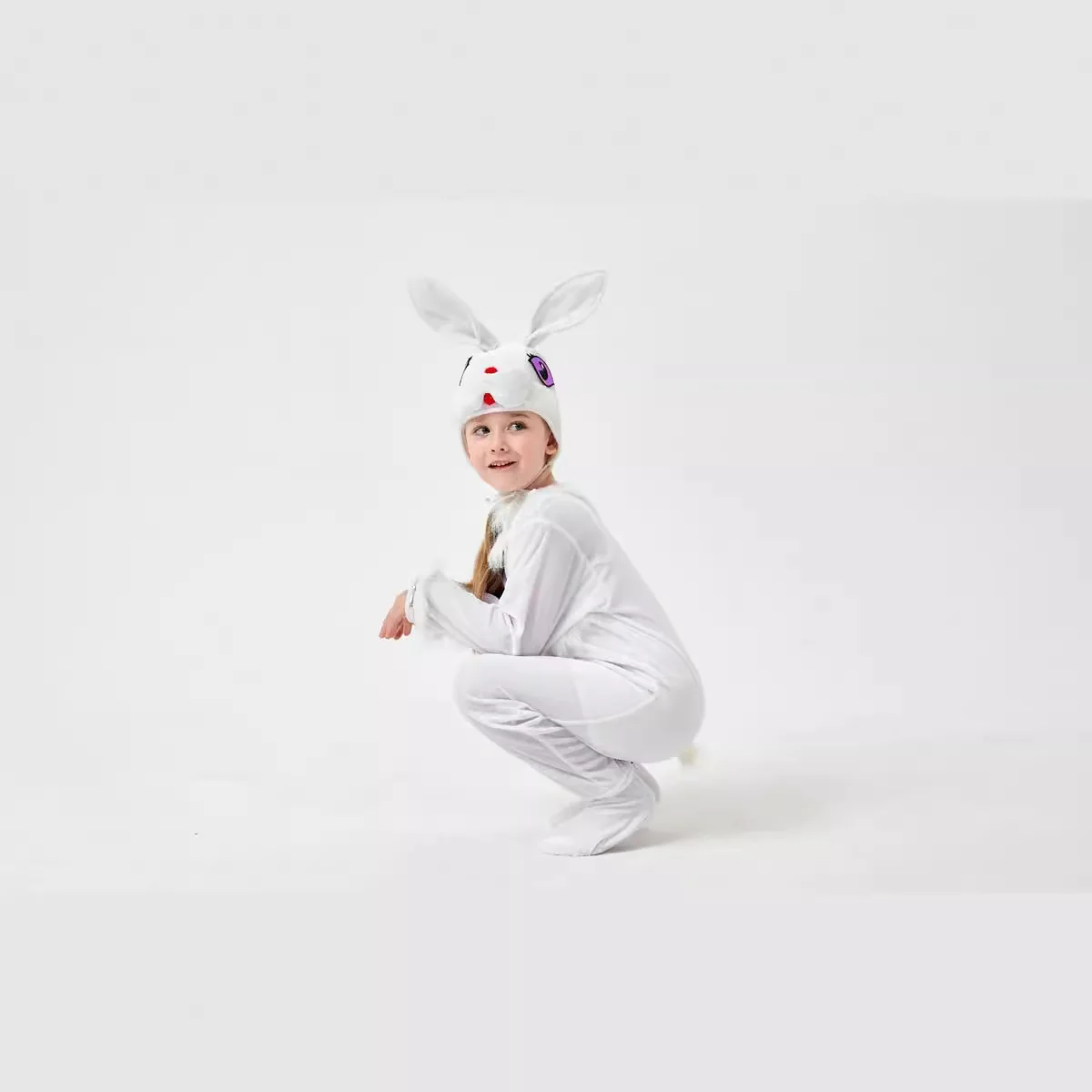 Rabbit Performance Costume For Children Kindergarten Rabbit Performance Costume Animal Costume Dance Tulle Dress Dear