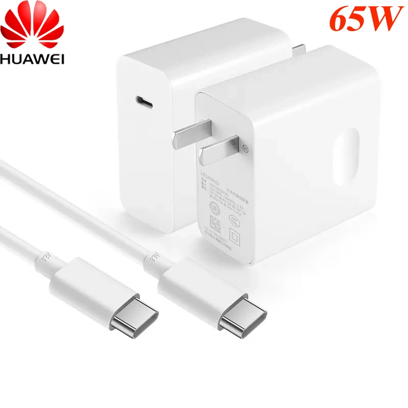 Зарядное устройство Huawei, 65 Вт, 20 в, 1,8 А, PD Зарядное устройство Huawei, 65 Вт, 20 в, 1,8 А, PD