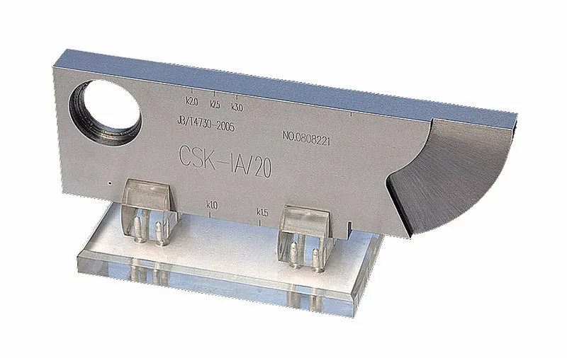 IIW 타입 2 초음파 시험 교정 블록 NDT UT 블록 (게이지 교정용)