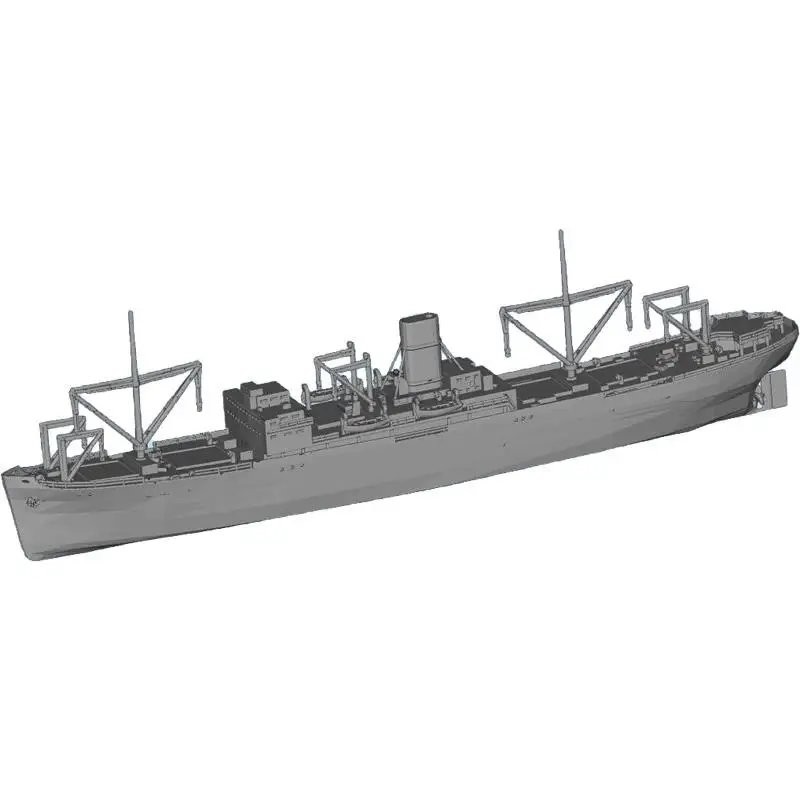 1/2000/1100/1250 Auxiliary Cruiser Armed Merchant Ship Resin 3D Printed Model Ship Model Hobby