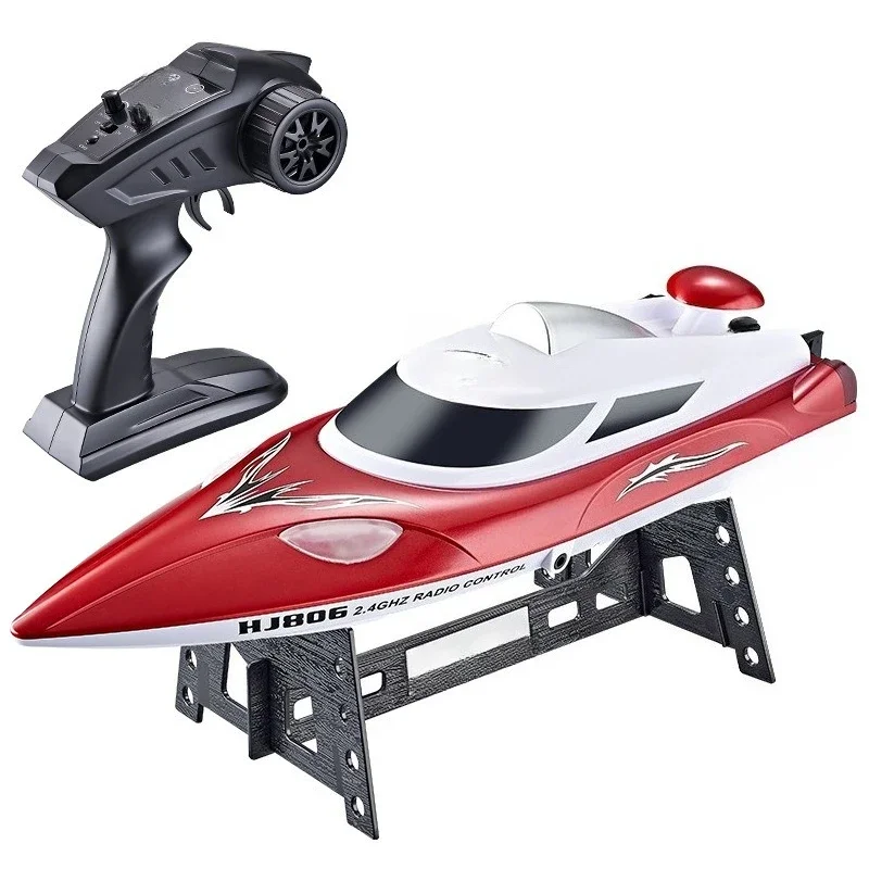 upgraded lithium battery light capsize reset, water-cooled speed 35 kilometers per hour, large remote control boat