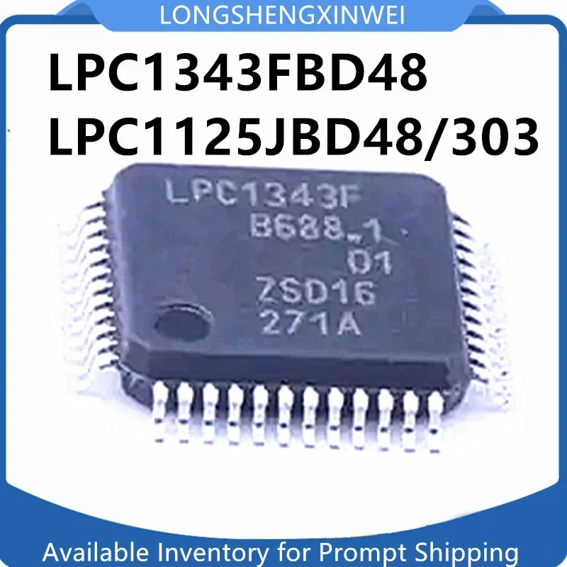

5PCS LPC1125JBD48/303 LPC1125J/303 LPC1343FBD48 LPC1343F QFP48 New