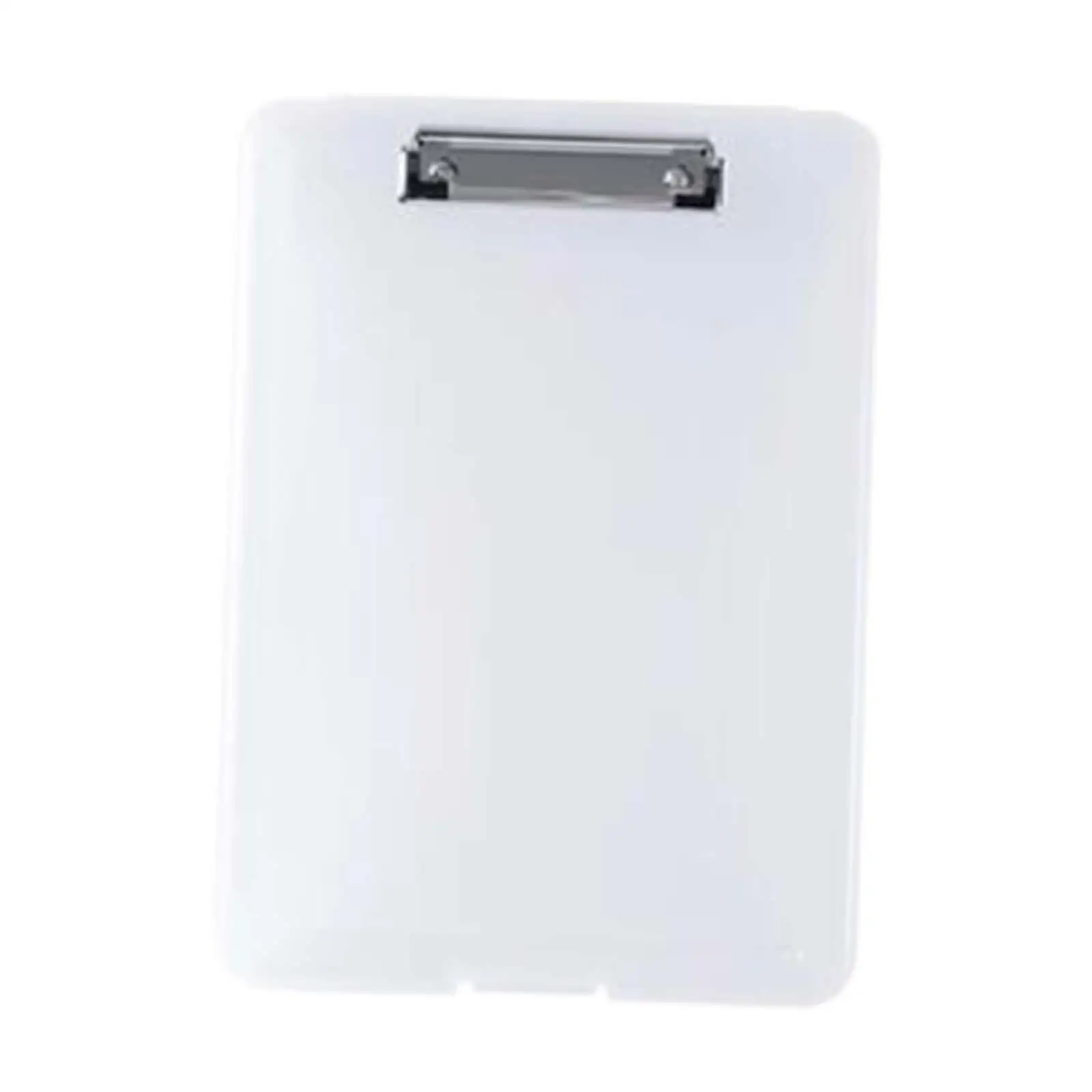 Portable Clipboard with Storage A4 Size Document Holder Pen Holder Folder for Doctor Teacher Kid Work Office Use