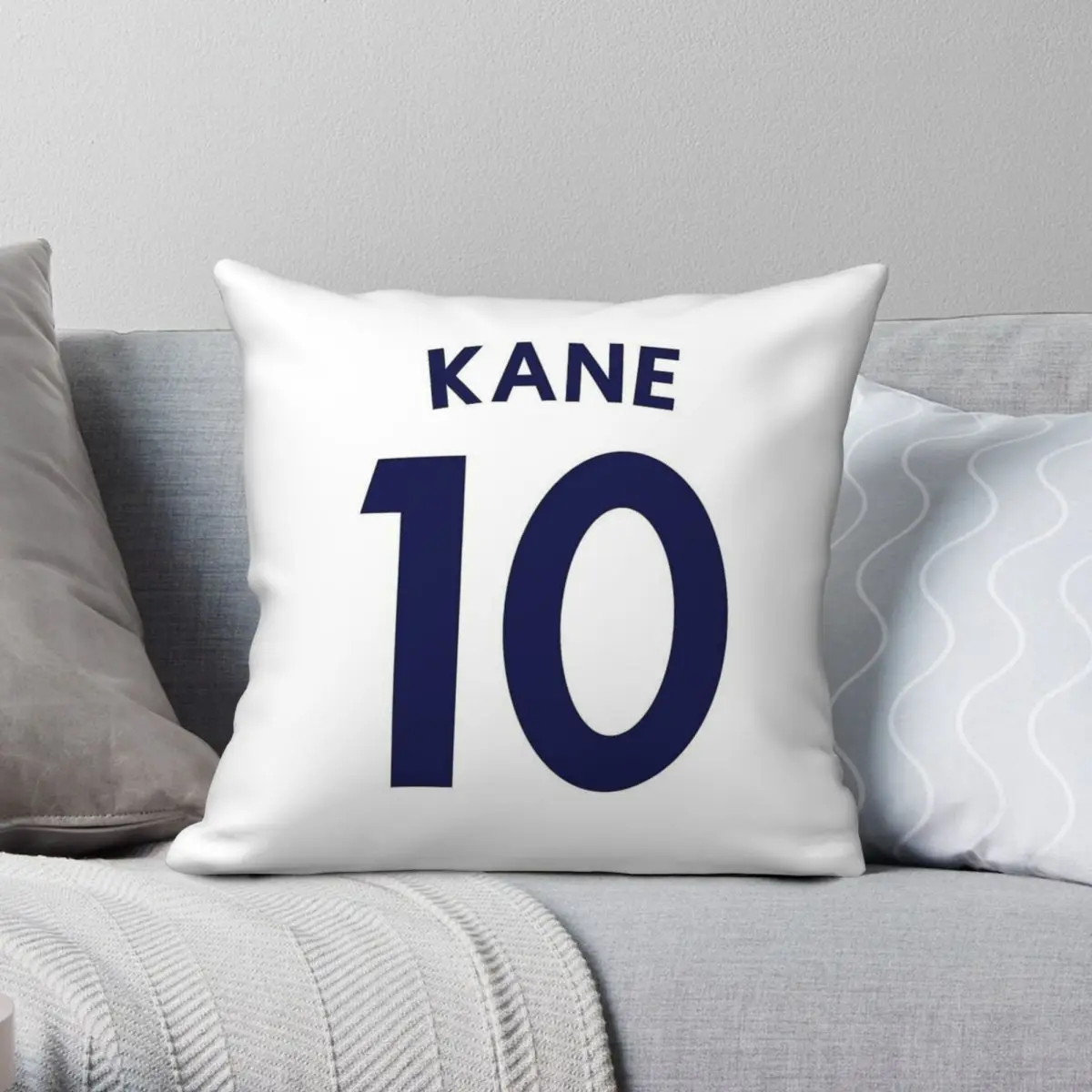 

Harry Kane 10 Square Pillowcase Polyester Linen Velvet Pattern Zip Decorative Throw Pillow Case Bed Cushion Case 18"