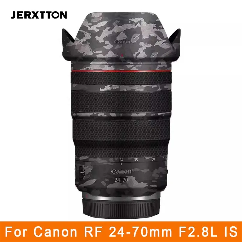 RF 24 70 Camera Lens Sticker 3M Vinyl Wrap Protective Skin Waterproof Film Decals Accessories for Canon RF 24-70mm F2.8L IS USM