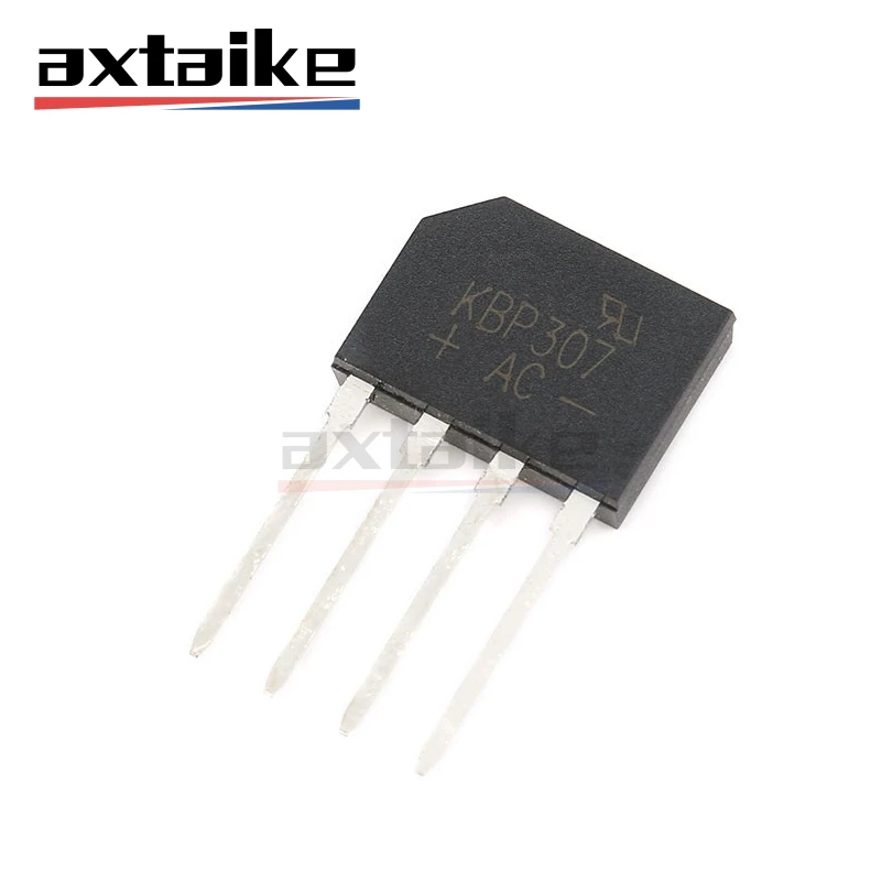 

10PCS KBP307 KBP310 ZIP-4 DIP 3A 700V 1000V 1KV SINGLE BRIDGE RECTIFIERS