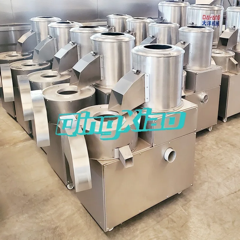 

Fruit and Vegetable Peeling and Cutting Integrated Machine Semi-automatic Potato Chip Processing Equipment