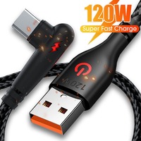 120W USB Type C Cable Fast Charging Cable for Laptop Tablet IPad IPhone 15 Samsung Xiaomi 17 15 Huawei USB C Charger Cord 1m 2m