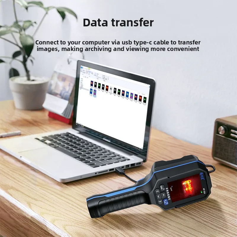 NOYAFA NF-524 Thermal Imaging Camera for Water Pipe Leak and Power Electrical 120*90 Handheld Infrared Thermal Imager