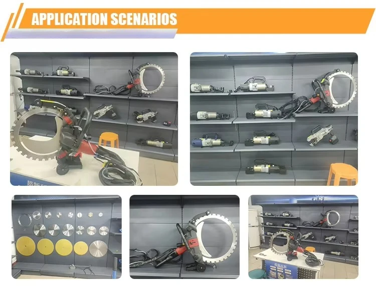 2025 Heißer Verkauf Tragbare Ringsäge Wandschneidemaschine für Betonschneider